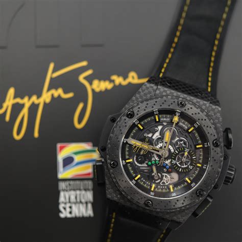 hublot ayrton senna replica price|hublot king ayrton senna limited edition.